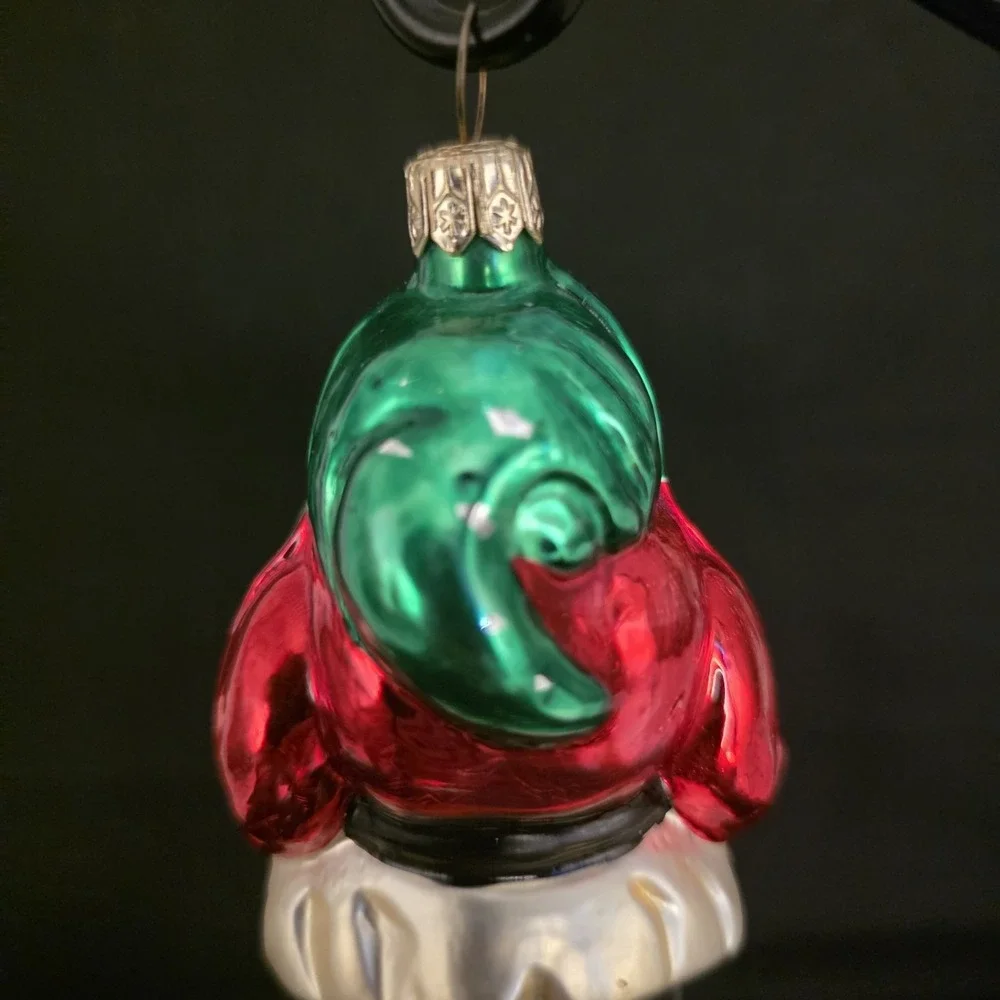 Christopher Radko Hi Ho Dwarf Snow White Disney Glass Ornament Poland VTG